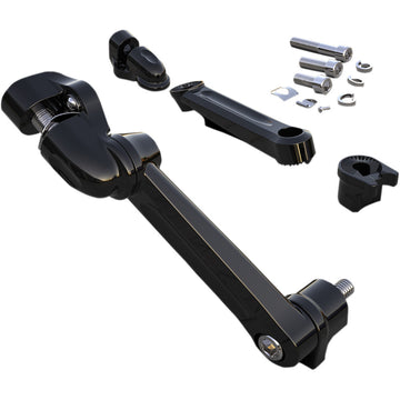 CIRO Adjustable Passenger Peg Mount - Black 60220
