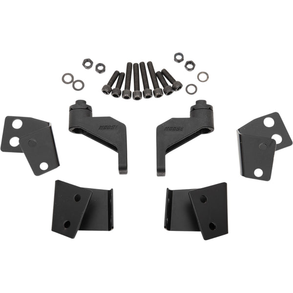 Moose Utility Adapters - Mirror - Black - Pro-Fit - Pair PVMIRKIT-1-MSE