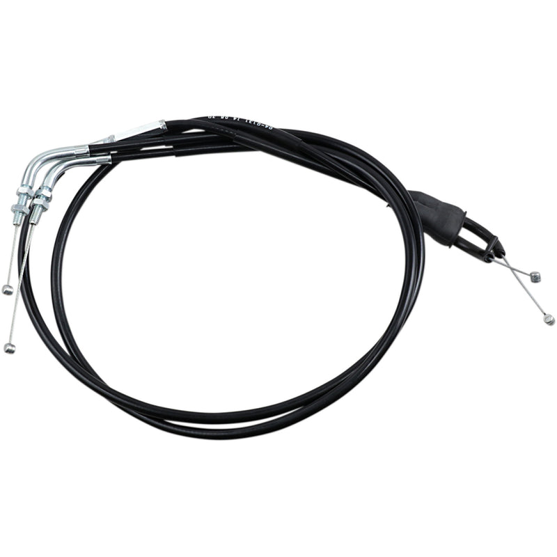 MOTION PRO Black Vinyl Throttle Cable - Push/Pull - Suzuki 04-0131 by Motion Pro