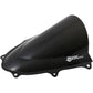 ZERO GRAVITY Double Bubble Windscreen - Dark Smoke - GSXR1000 16-115-19 by ZERO GRAVITY