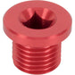 Moose Racing Magnetic Drain Plug - Red - Husqvarna DP127