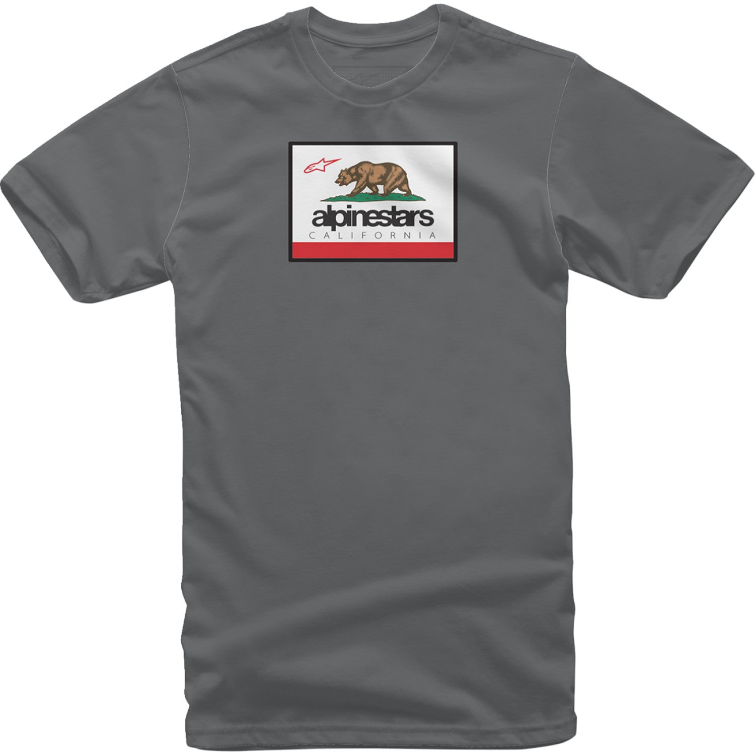 ALPINESTARS Cali 2.0 T-Shirt - Charcoal - Medium 12127207018M