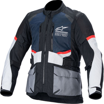 ALPINESTARS Andes Air Drystar? Jacket - Deep Blue/Black/Ice Gray - 2XL 3207924-7029-2X