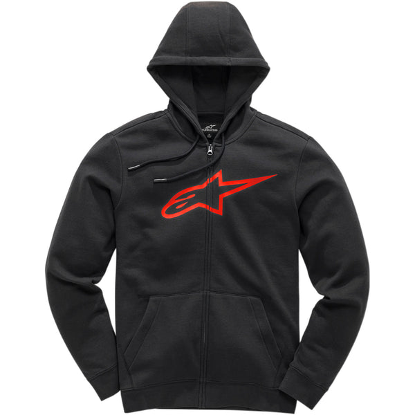 Alpinestars Ageless 2 Zip Hoodie - Black/Red - XL 1038530521030XL