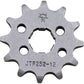 JT SPROCKETS Counter Shaft Sprocket - 12-Tooth JTF252.12 by JT Countershaft Sprockets   Steel