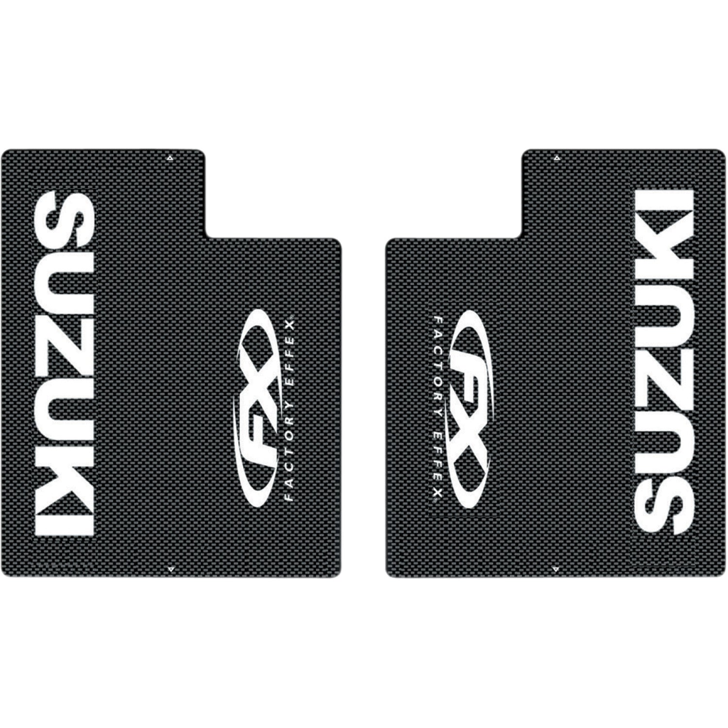 FACTORY EFFEX Carbon Fiber Fork Shield - Suzuki 08-38406