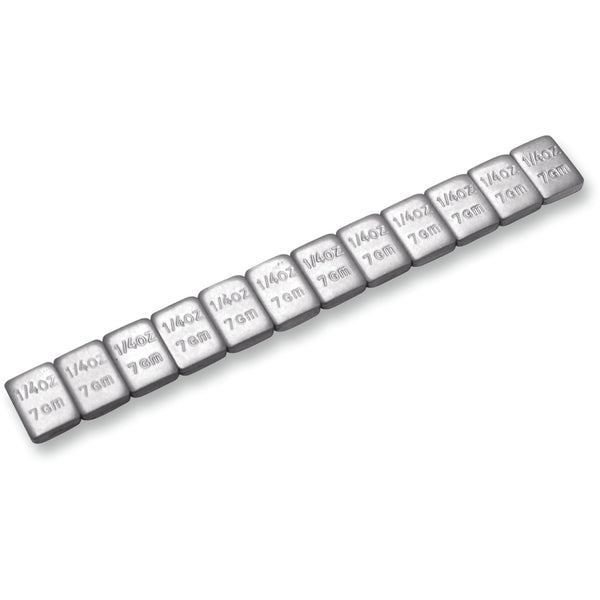 Motion Pro Wheel Weights - Adhesive Stick-On - Silver - 1/4 oz - 72 Pack 08-0454