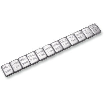 Motion Pro Wheel Weights - Adhesive Stick-On - Silver - 1/4 oz - 360 Pack 08-0452