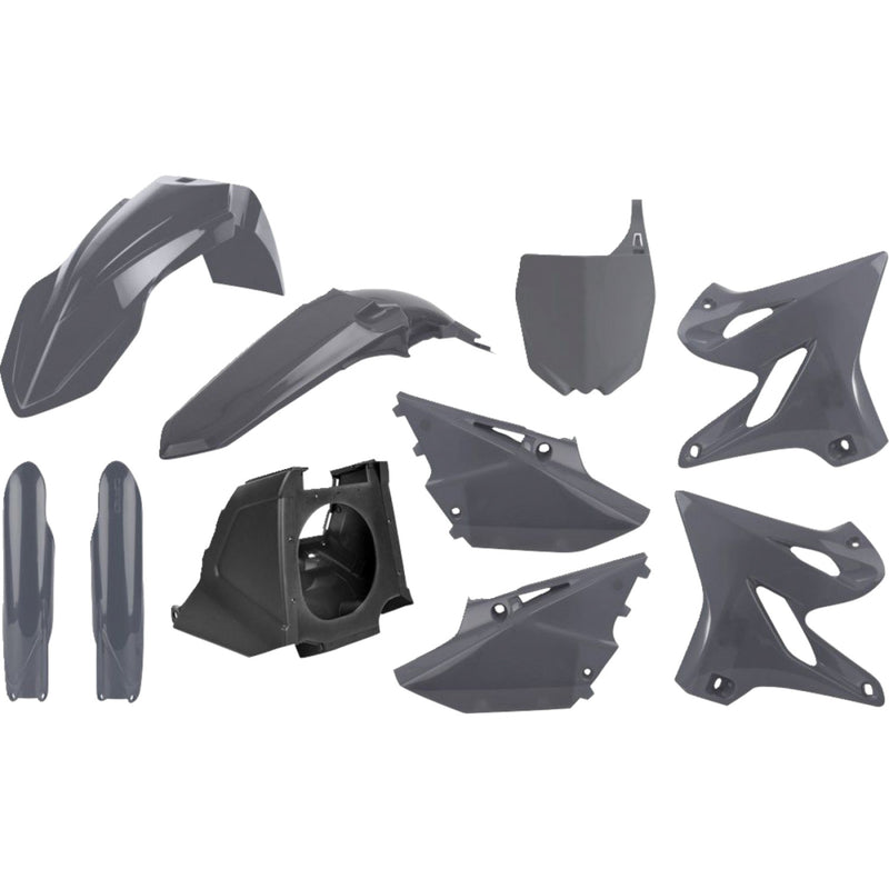 POLISPORT Restyled Body Kit - Gray - YZ 125/250 90908 by Polisport