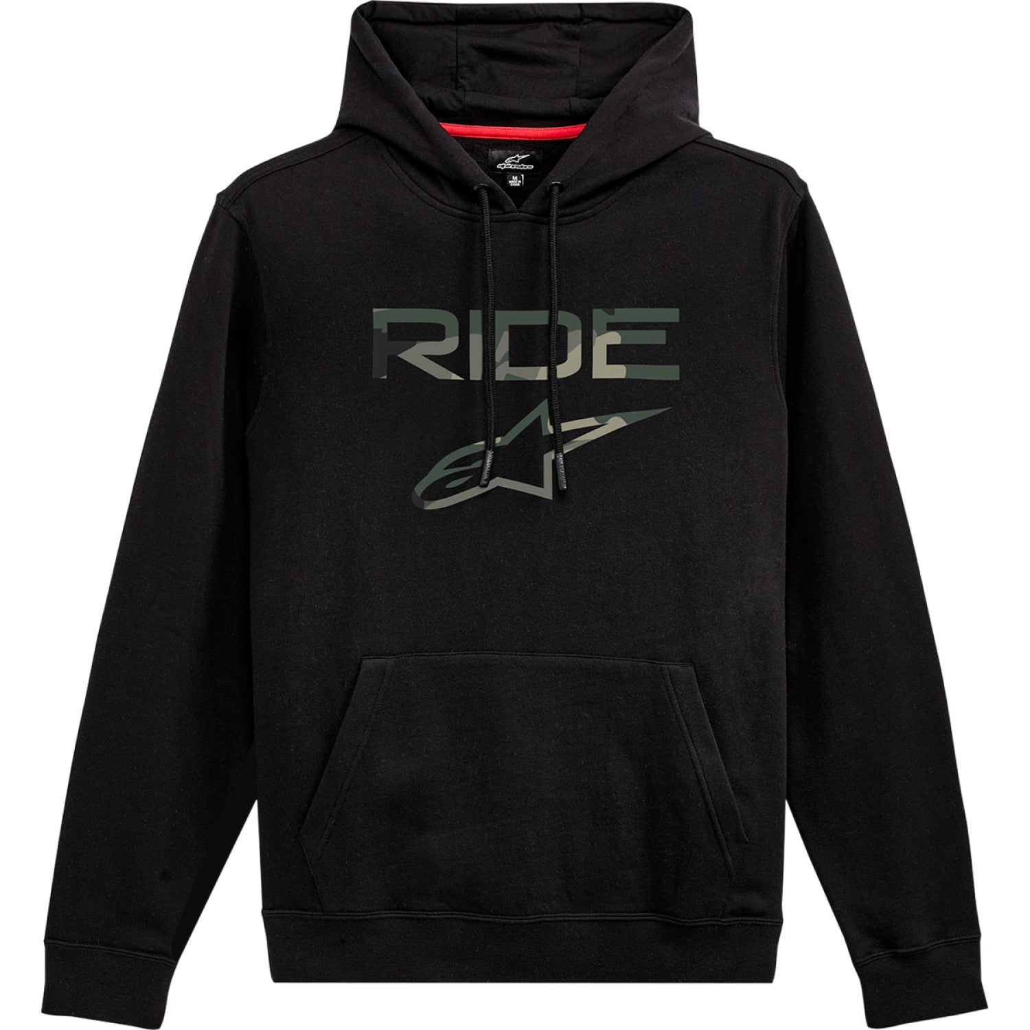 ALPINESTARS Ride 2.0 Camo Hoodie - Black - Medium 1212-5190010-M