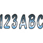 Hardline I.D. Sticker Kit - 200 Series - Blue Gradation CHBKG200 | Stickers Decals