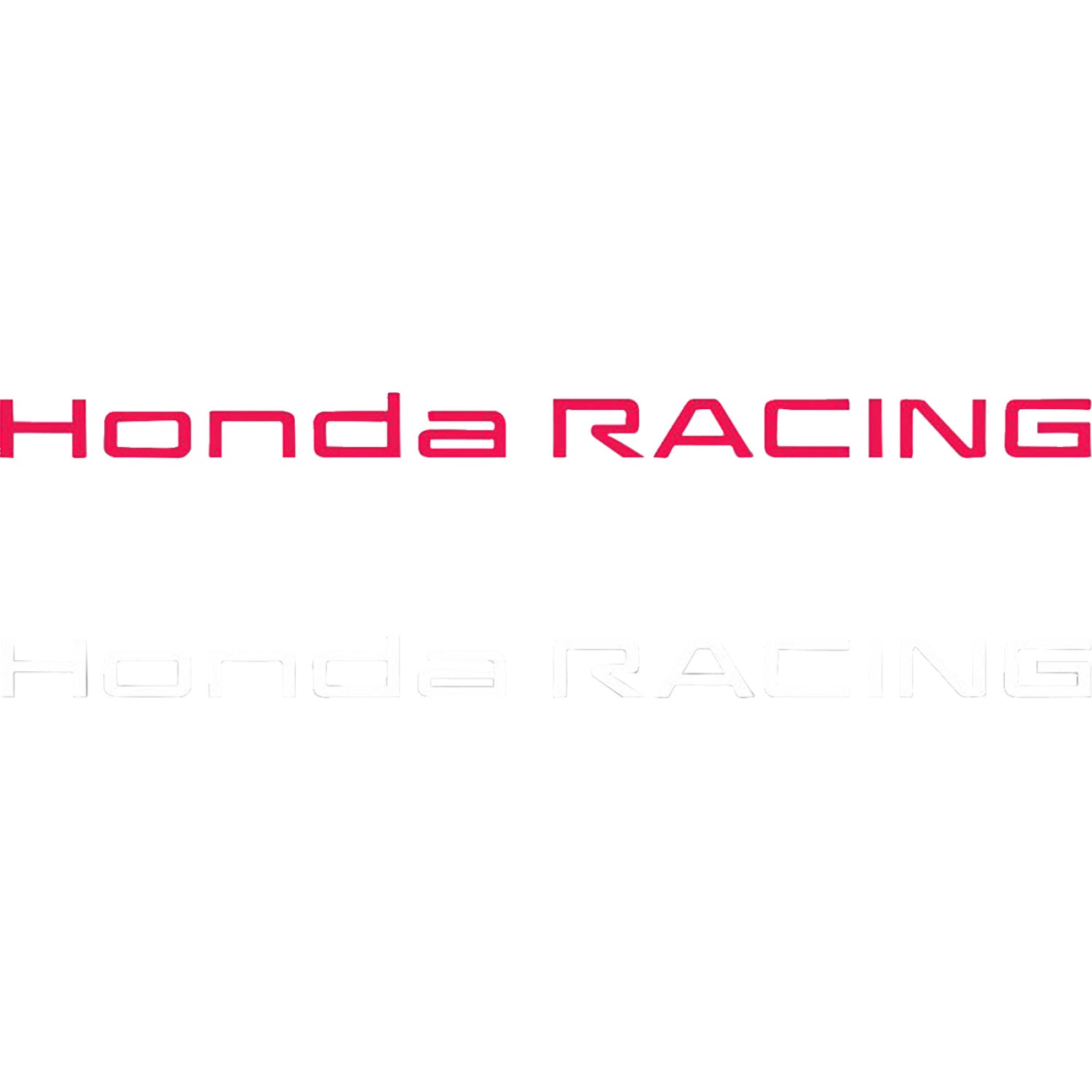 FACTORY EFFEX Die-Cut Decal - 1' - Honda Racing Red 28-94302