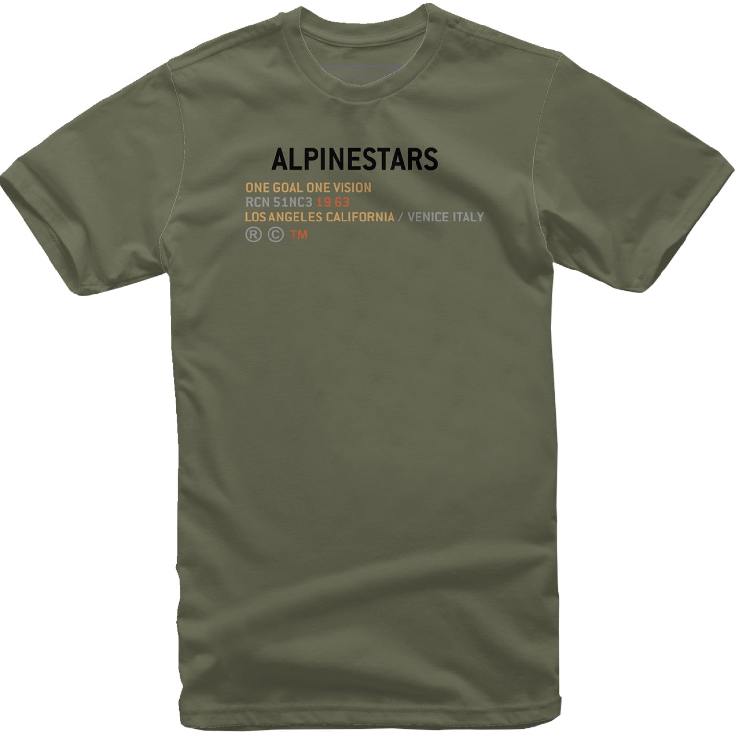 ALPINESTARS Quest T-Shirt - Military - 2XL 1212-720026902X
