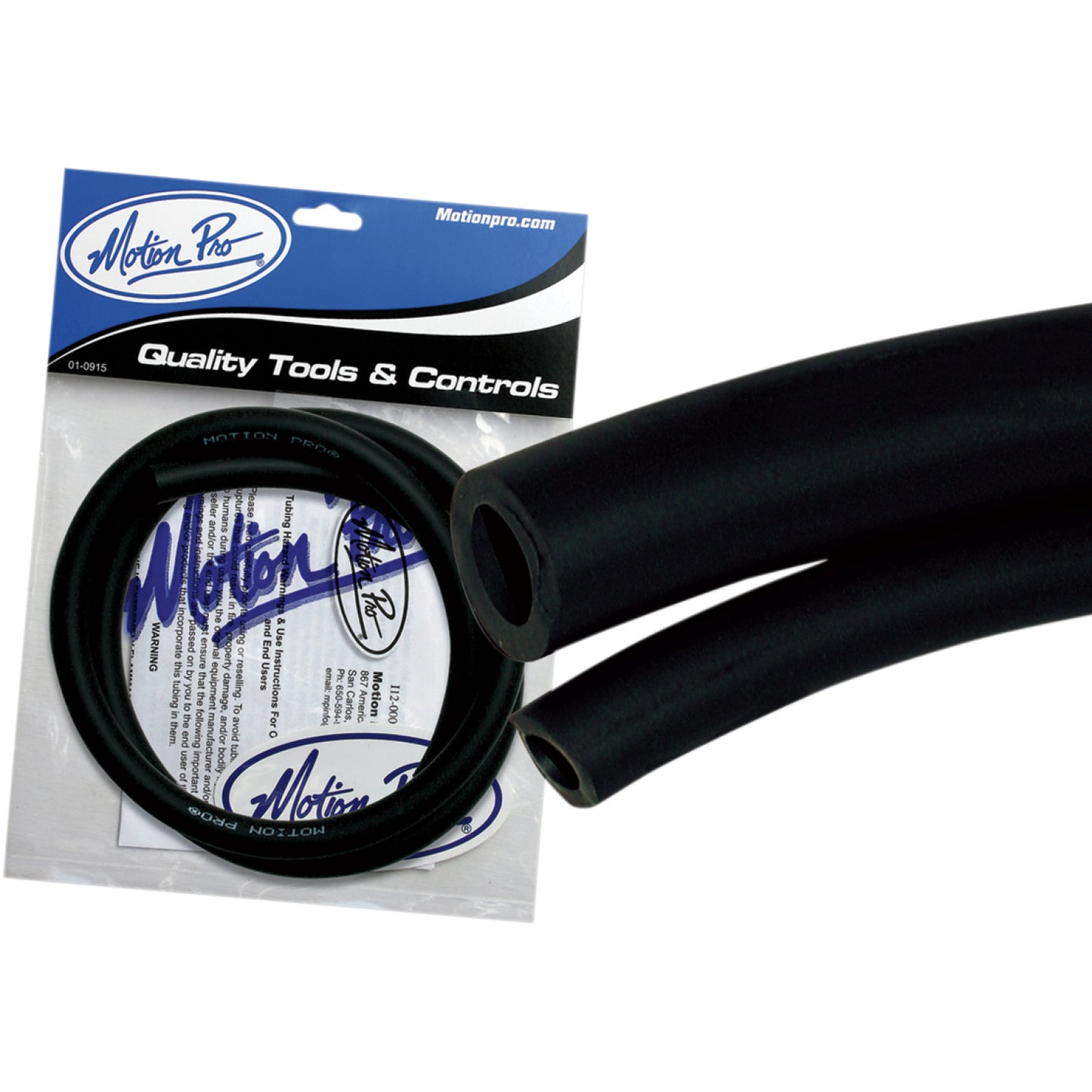Motion Pro Premium Fuel Line - Black - 5/16" - 3' 12-0056