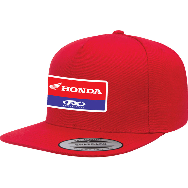 FACTORY EFFEX Honda Victory Snapback Hat - Red 28-86302
