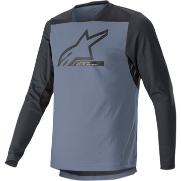 ALPINESTARS Drop 6.0 V2 Long-Sleeve Jersey - Black/Gray - 2XL 1766422-9291-2X