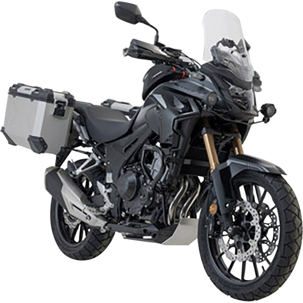 SW-Motech TRAX ADV Aluminum Case System - Silver - Honda CB/CBR/NX 500 '13-'24 KFT.01.400.70001/S