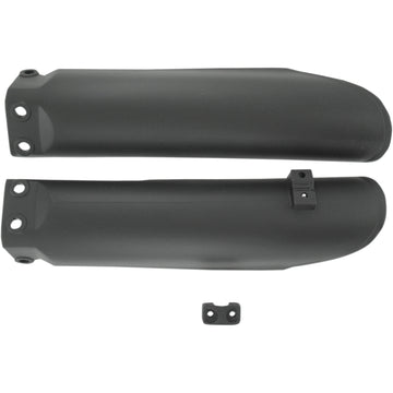 ACERBIS Lower Fork Covers for Inverted Forks - Black 2253090001