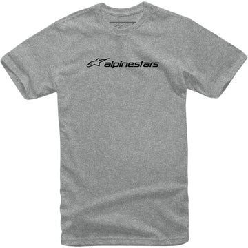 ALPINESTARS Linear T-Shirt - Heather Gray/Black - Large 1211720241126L