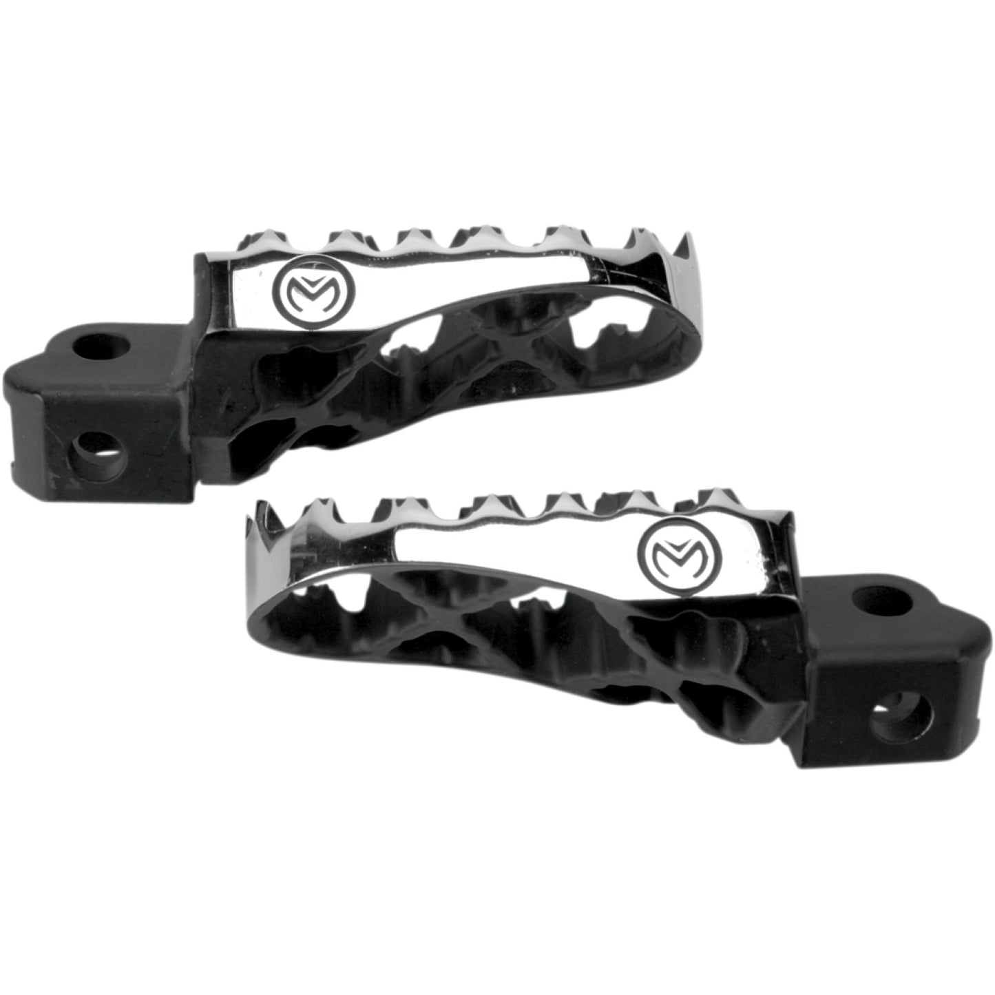 Moose Racing Hybrid Footpegs - Standard - Suzuki STRMZ-8
