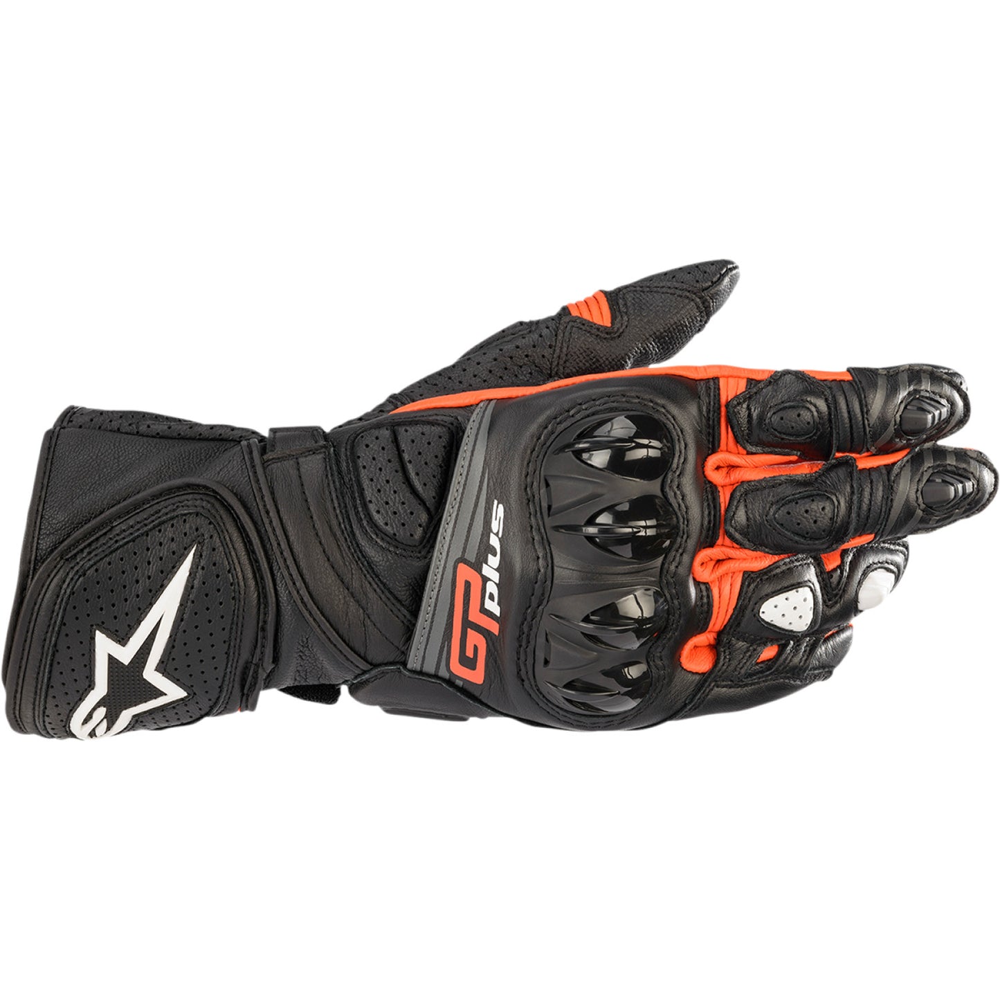 ALPINESTARS GP Plus R v2 Gloves - Black/Fluo Red - 2XL 3556520-1030-2X