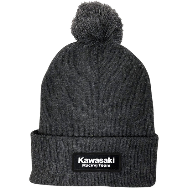 Factory Effex Kawasaki Pom Beanie - Charcoal 23-86102