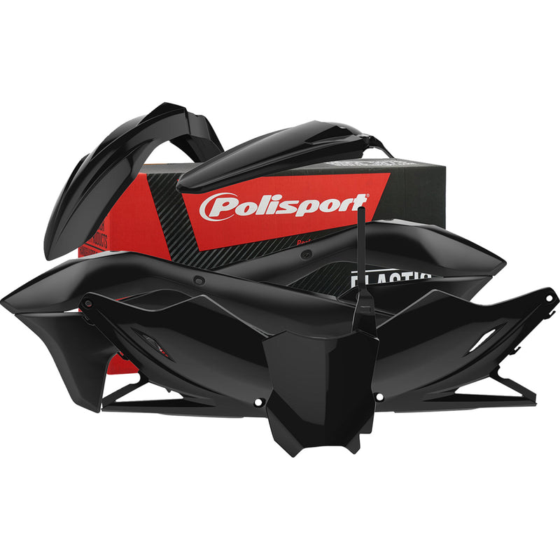 POLISPORT Body Kit - Complete - Black - KX 450F 90691 by Polisport