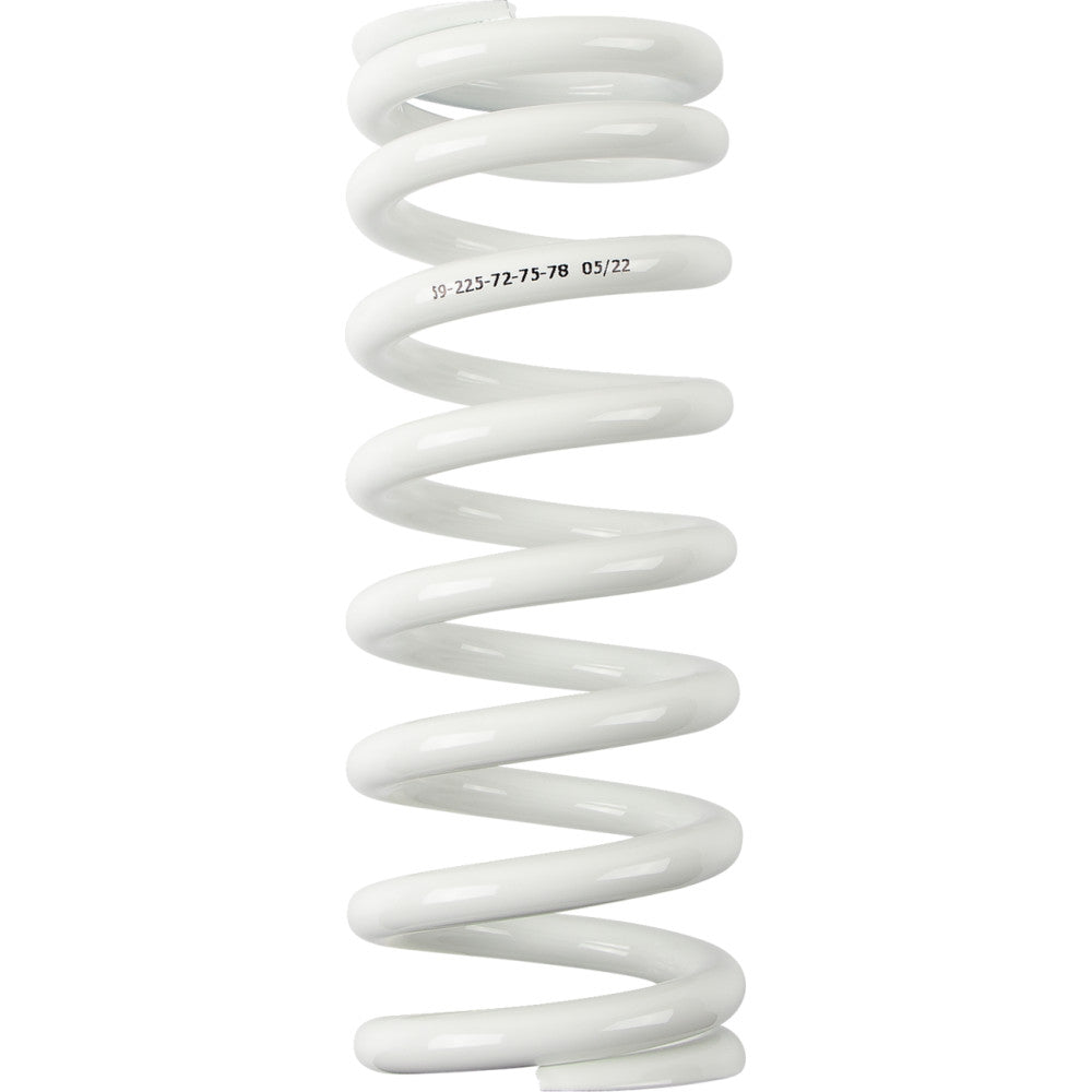 Moose Offroad Shock Spring - 59 mm OD - 72/75/78 n/mm - White 1312-1020