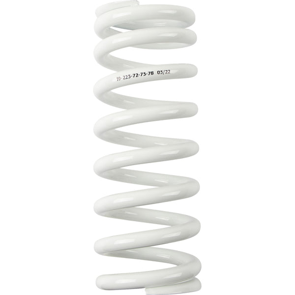 Moose Offroad Shock Spring - 59 mm OD - 72/75/78 n/mm - White 1312-1020