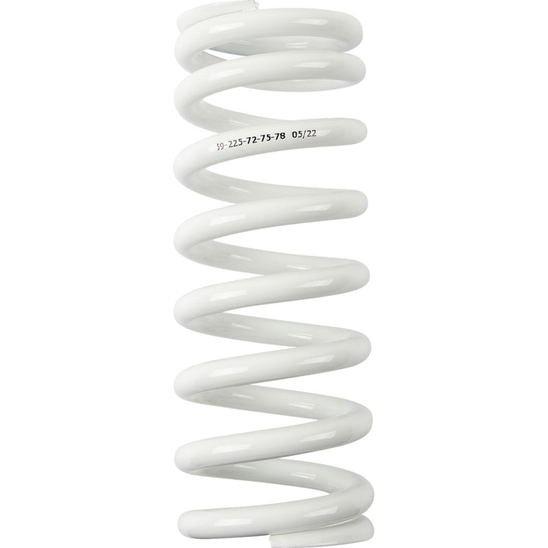 Moose Offroad Shock Spring - 59 mm OD - 72/75/78 n/mm - White 1312-1020