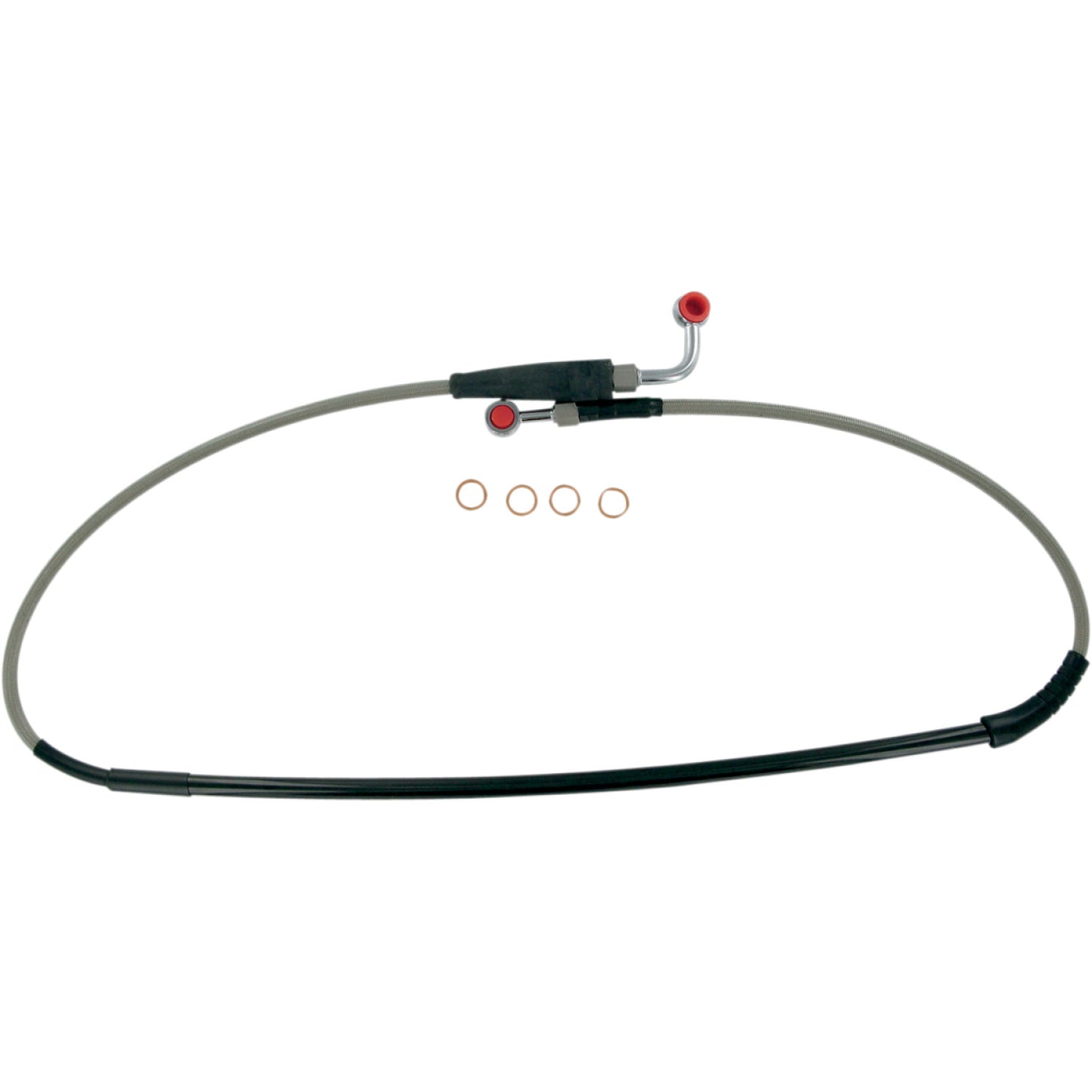 Moose Racing Brake Line - Front - Stainless Steel - CRF H02-1-067/P
