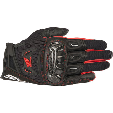 ALPINESTARS Honda SMX-2 Air Carbon V2 Gloves - Black/Red - Small 3567818-13-S