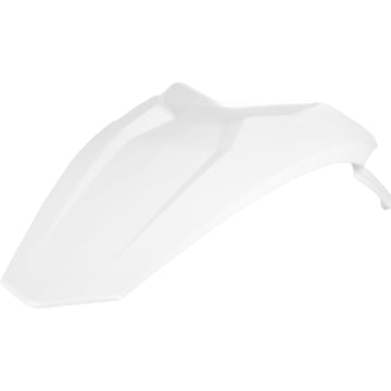 POLISPORT Fender - Rear - White - SX 85 8579400002 by Polisport