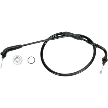 Motion Pro Black Vinyl Throttle Cable - Pull - Honda 02-0489
