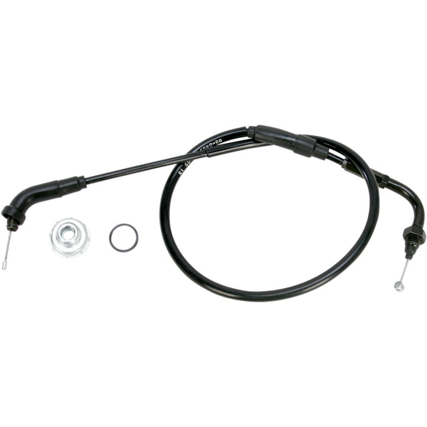 Motion Pro Black Vinyl Throttle Cable - Pull - Honda 02-0489