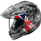ARAI HELMETS XD-4 Helmet - Cover - UK Frost - XS 0140-0256 by Arai Helmets Dual S PO Rt Helmets