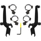 Memphis Shades Sportshield Mounting Kit - Black - Honda MEB2066