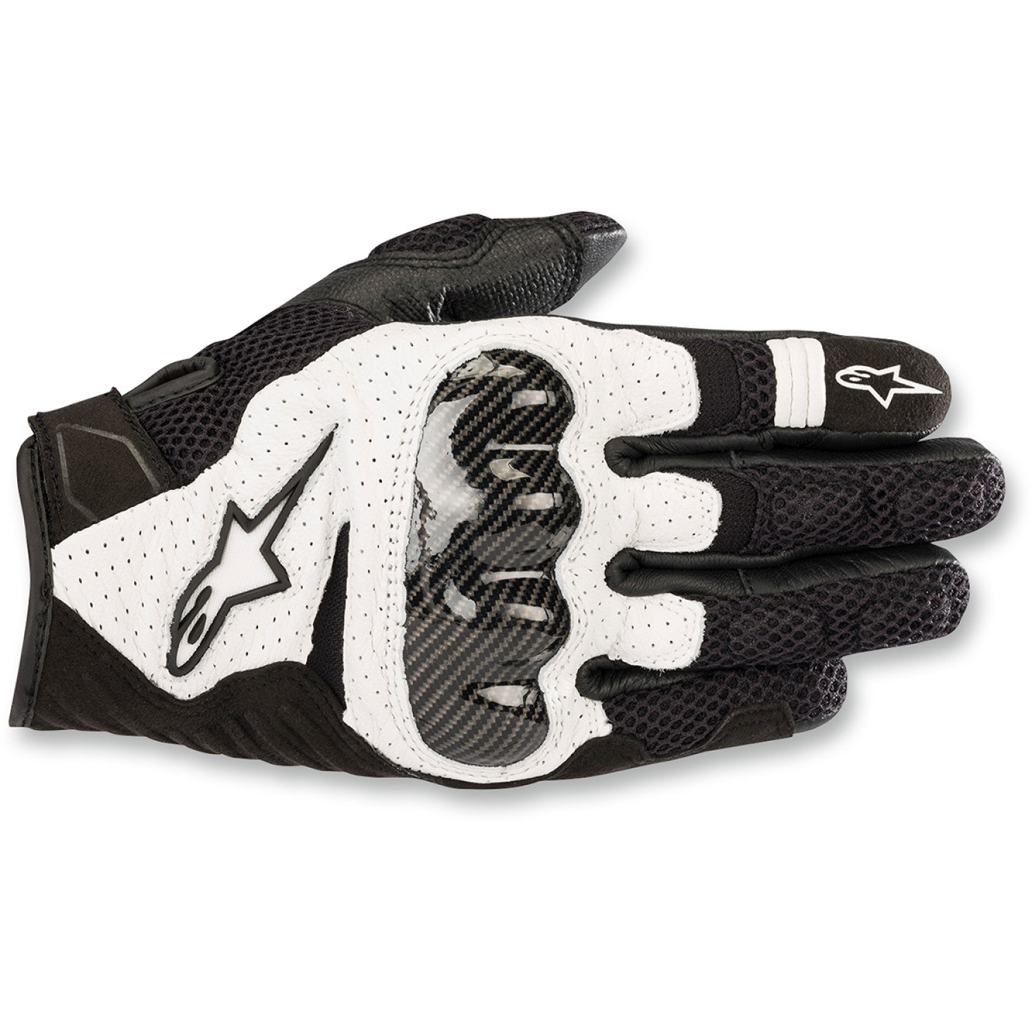 ALPINESTARS SMX-1 Air V2 Gloves - Black/White - Medium 3570518-12-M