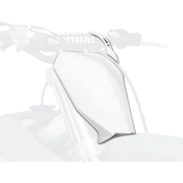 POLISPORT Number Plate - OEM White - Honda 8667200002 by Polisport
