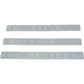 K&L Supply Wheel Weights - Rectangle - Adhesive Stick-On - Silver - 36 Pack 32-2415 | Tire Mounting & Balancing Products