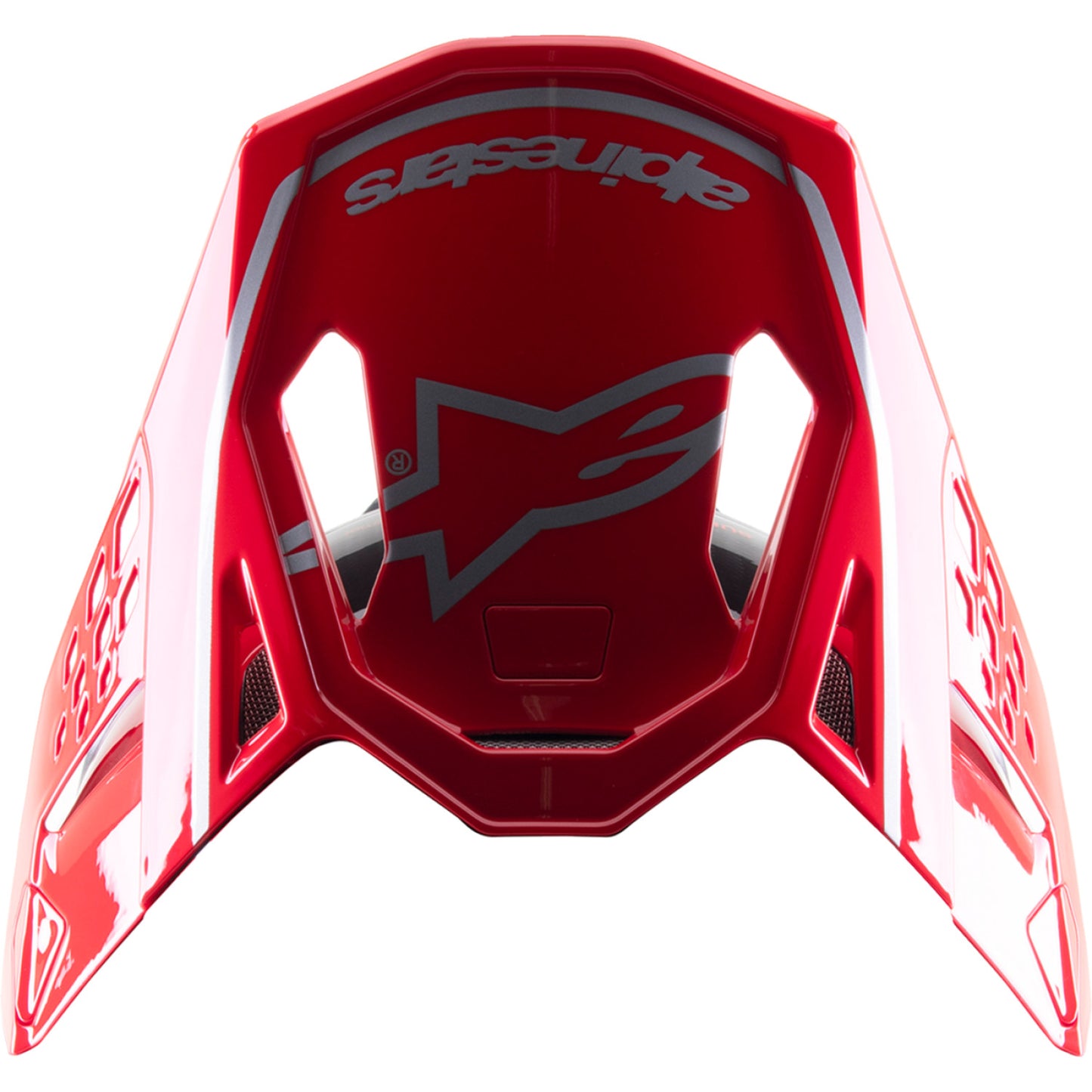 ALPINESTARS Supertech M10 Visor - Acumen - Red/Black/Silver 8987323-3319