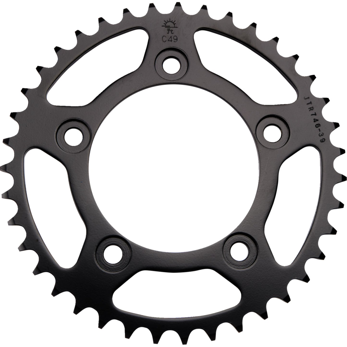 JT SPROCKETS Rear Sprocket - 39 Tooth - Ducati JTR746.39 by JT Rear Sprockets   Steel Type