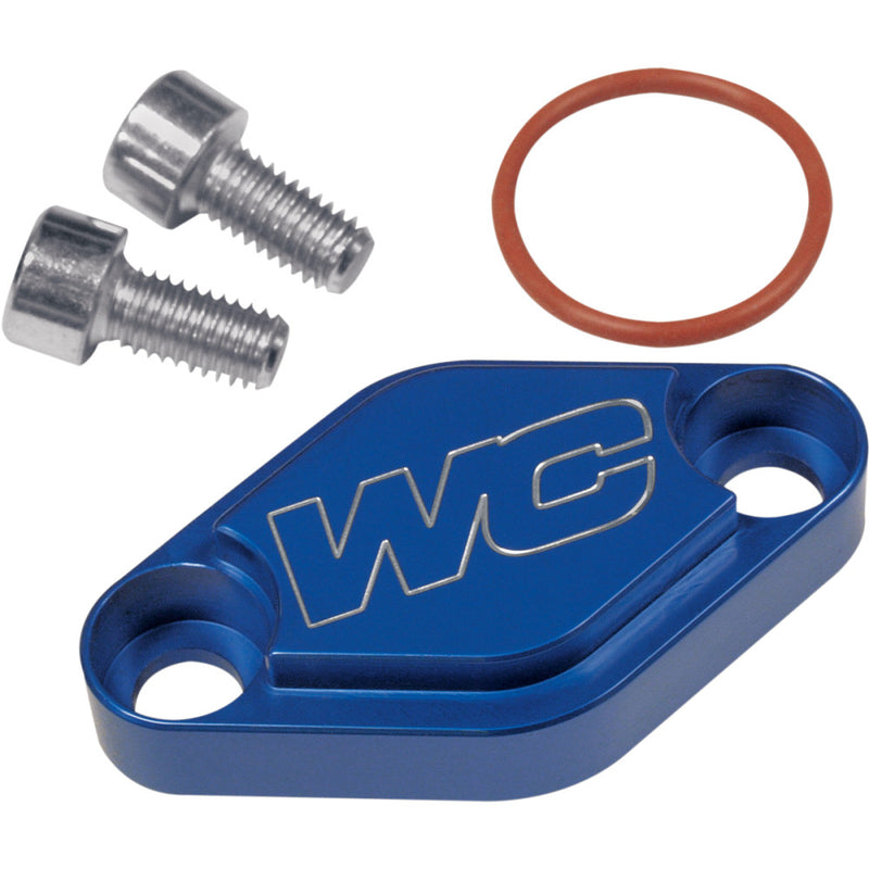 WORKS CONNECTION Block Off Plate - Blue 31-350