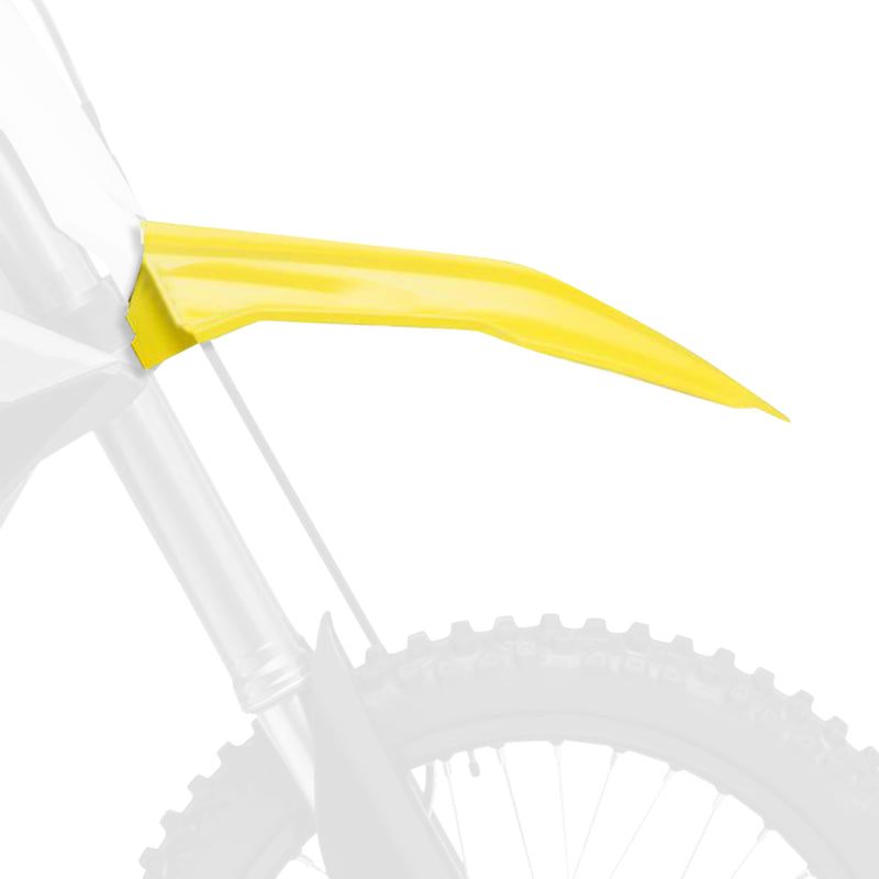 POLISPORT Fender - Front - OEM Yellow - RMZ 450 8554400001 by Polisport