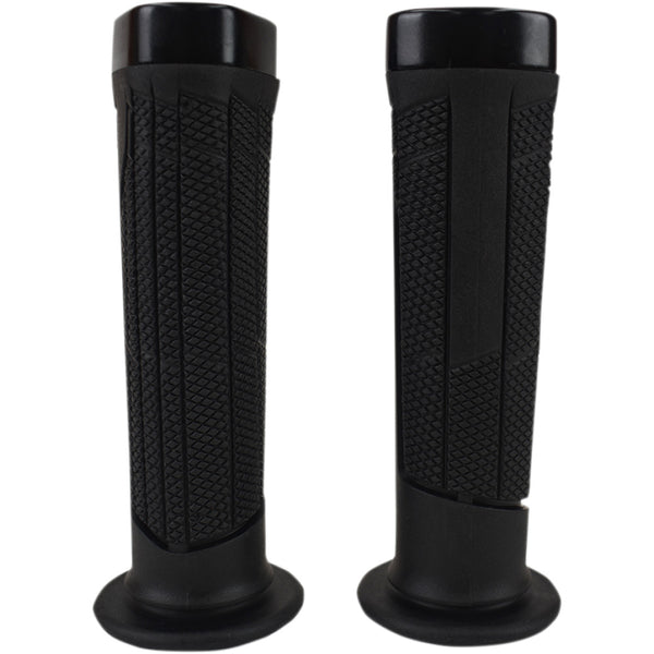 Driven Racing Pulse Grips - Black D128P-BK