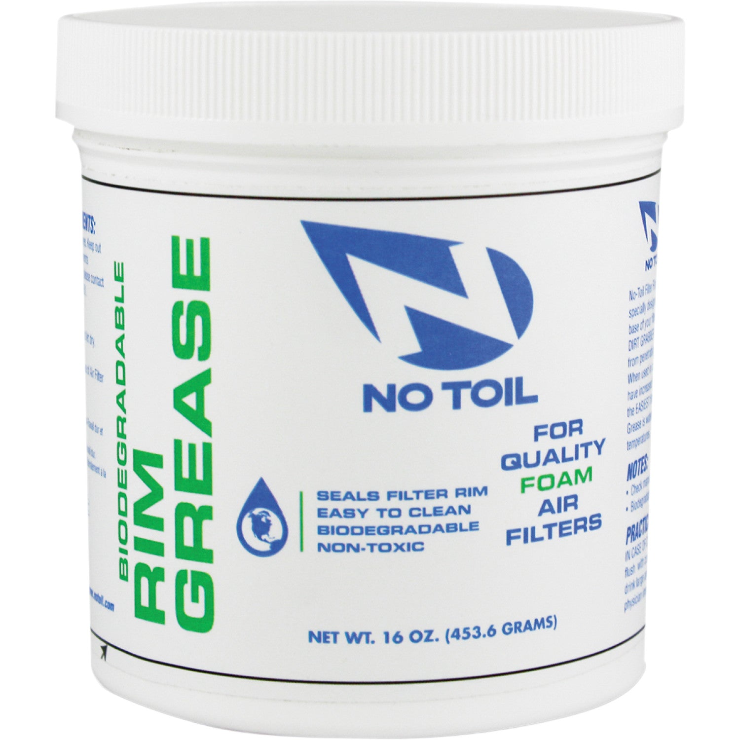 No Toil Filter Rim Grease - 16 Oz. Net Wt. Nt06 by No Toil