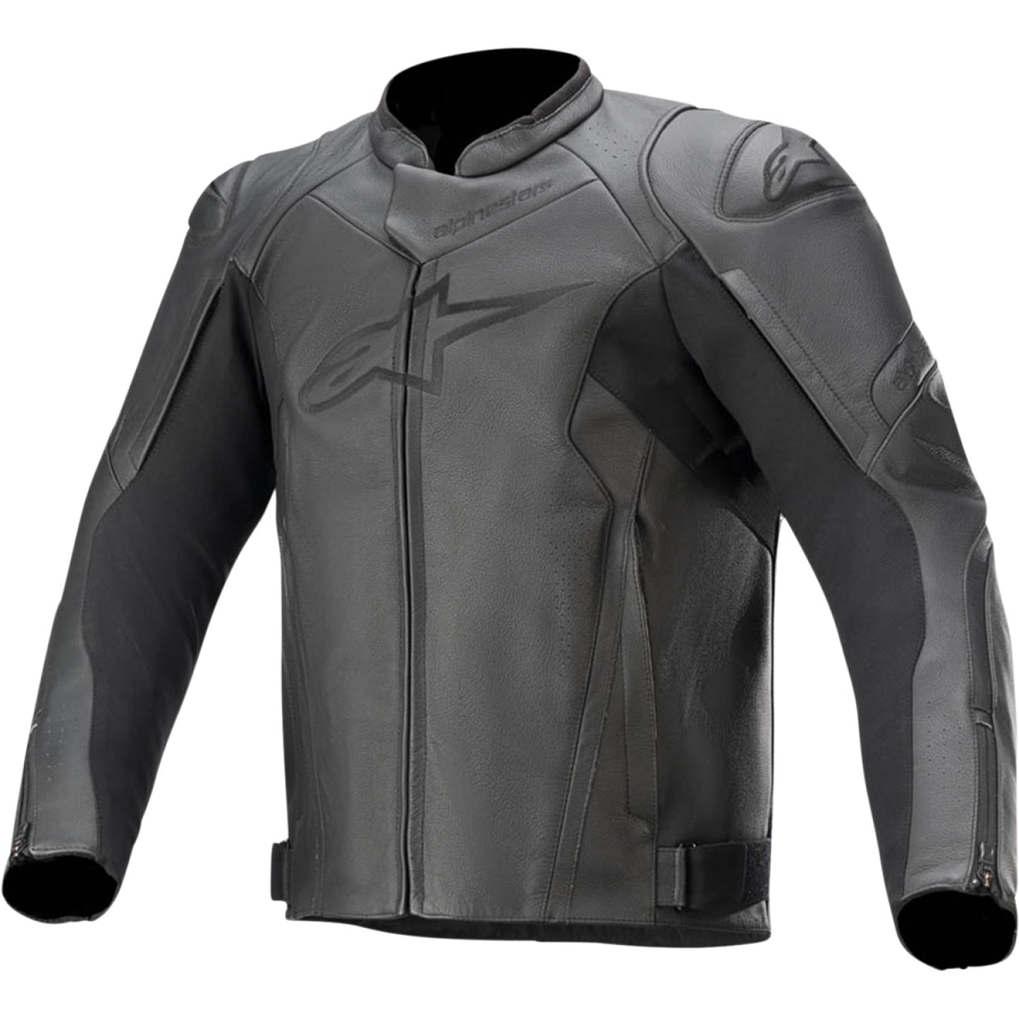 ALPINESTARS Faster v2 Leather Jacket - Black - US 50 / EU 60 3103521-1100-60