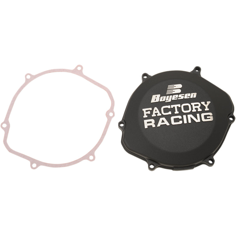 BOYESEN Clutch Cover - Black - Honda CC-02AB