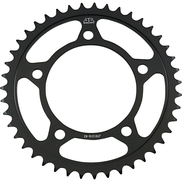 JT Sprockets Rear Sprocket - 43-Tooth - Honda JTR1316.43