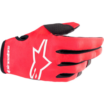 ALPINESTARS Youth Radar Gloves - Red/White - Small 3541823-3120-S